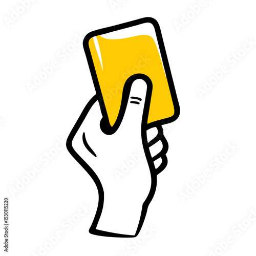 Referee Shows Red Card to Player During an Intense Soccer Match in a Stadium