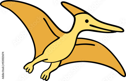 프테라노돈 캐릭터 일러스트