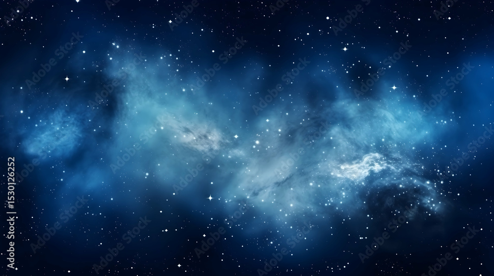 Naklejka premium space background with stars