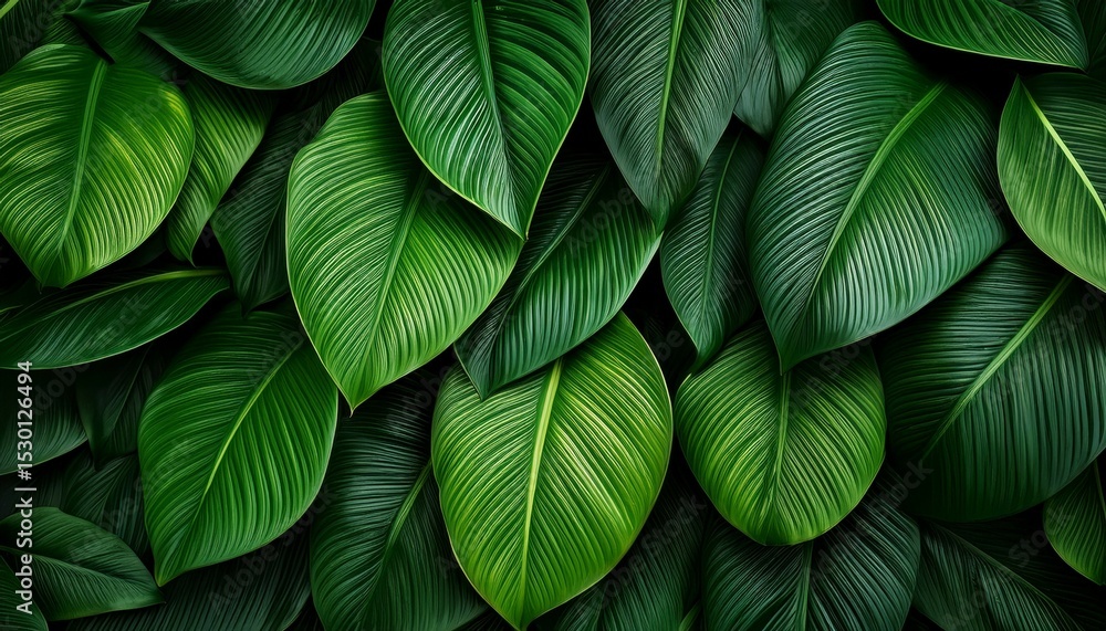 green tropical foliage macro background texture green tropical foliage macro background texture