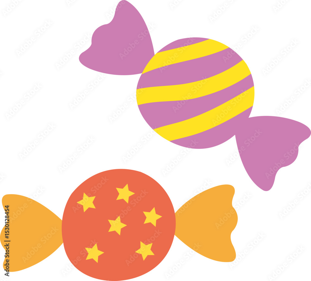 Fototapeta premium 사탕 일러스트