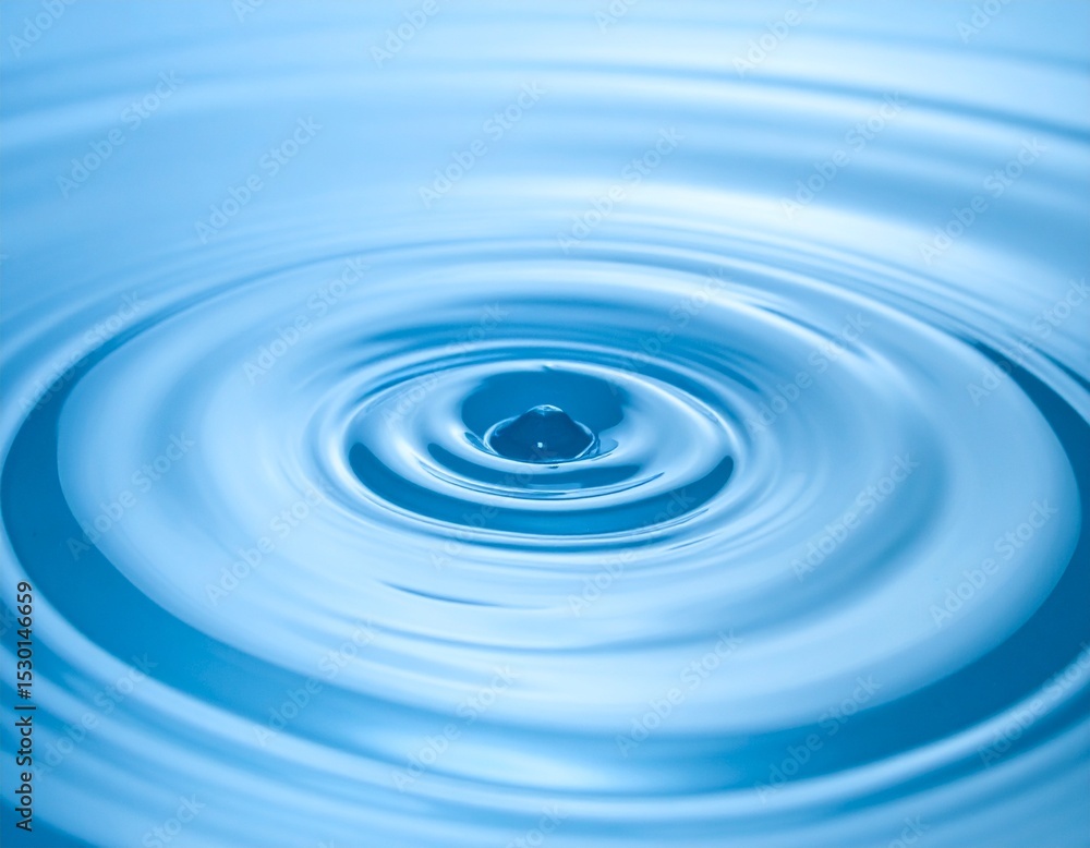 Close-up of water ripple texture, soft blue tones Close-up of water ripple texture, soft blue tones