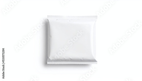 Mockup of an instant noodle pillow pack