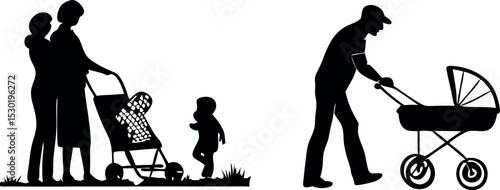 Gardening, Agriculture line icon set. Vector pictograms of grow your own food, watering can, greenhouse, seedling, sprout, farmer, pollination, fertilizer thin linear illustration.