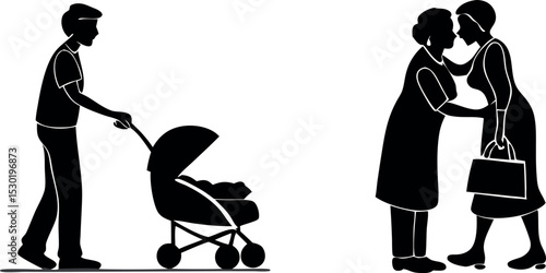 Gardening, Agriculture line icon set. Vector pictograms of grow your own food, watering can, greenhouse, seedling, sprout, farmer, pollination, fertilizer thin linear illustration.