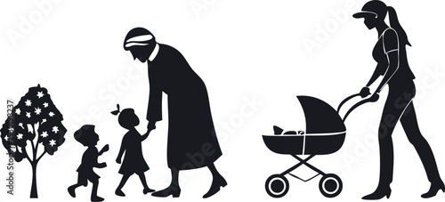 Gardening, Agriculture line icon set. Vector pictograms of grow your own food, watering can, greenhouse, seedling, sprout, farmer, pollination, fertilizer thin linear illustration.