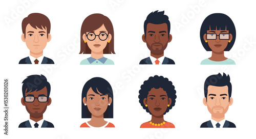Diverse Professional Portraits for Your Team and Company