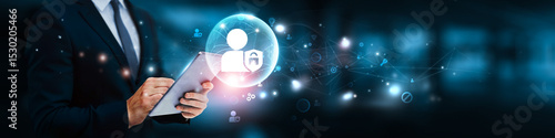 Valokuva Privacy protection concept