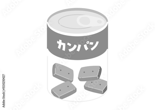 乾パンのイラスト