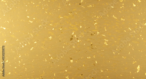 Luxurious golden texture with shimmering flakes for elegant backgrounds and designs
