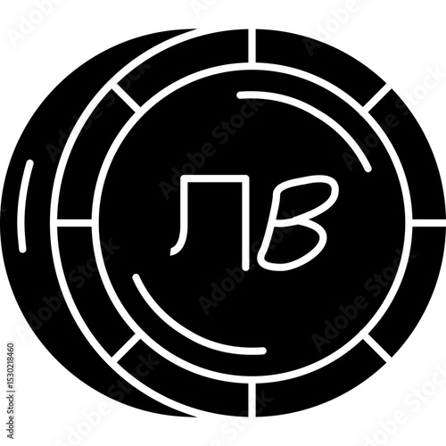 Uzbekistan Som Coin Icon