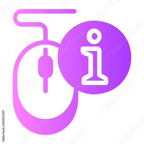 Mouse gradient icon