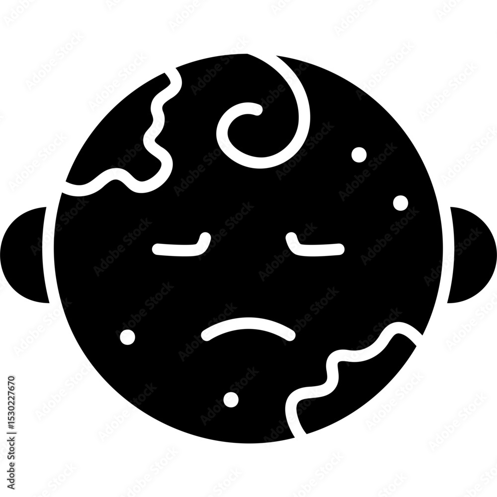 Fototapeta premium Child Skin Rash Icon