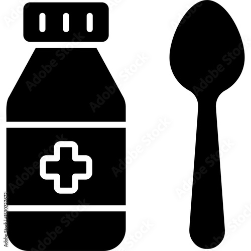Children Syrup Medicine Icon
