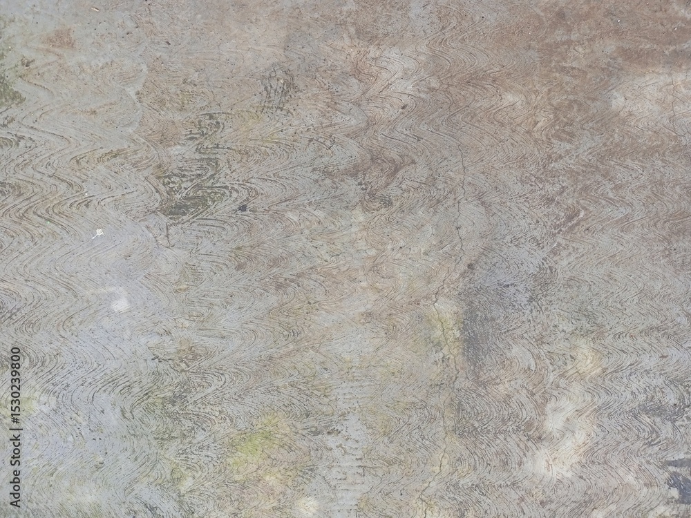 Grey Concrete Surface with Wavy Stains Texture Grey Concrete Surface with Wavy Stains Texture