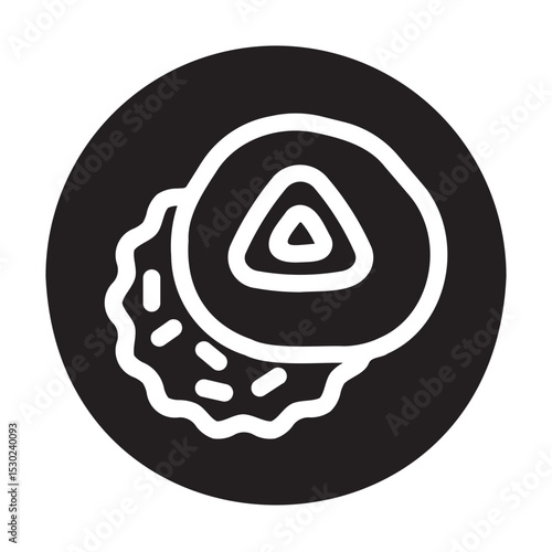 ossobuco glyph icon