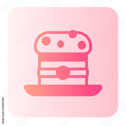 panettone gradient icon