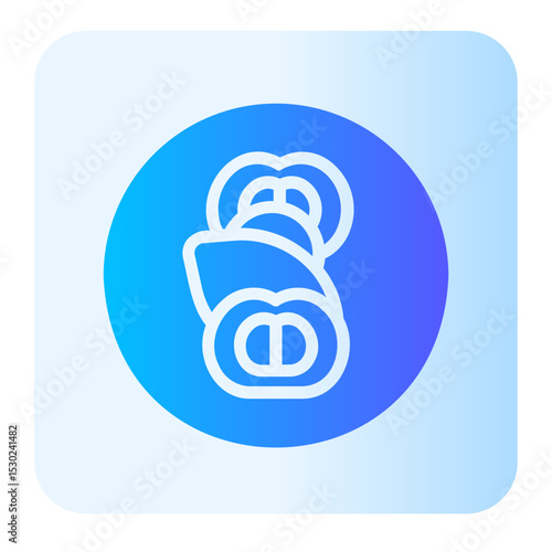 caprese gradient icon