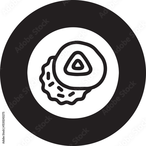 ossobuco glyph icon