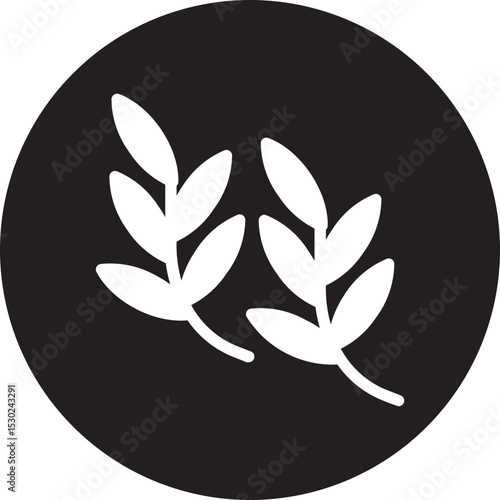 rosemary glyph icon