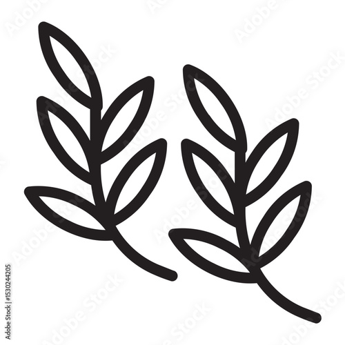 rosemary line icon