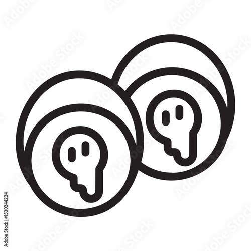 arancini line icon