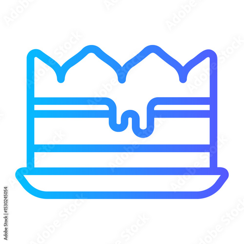 tiramisu gradient icon
