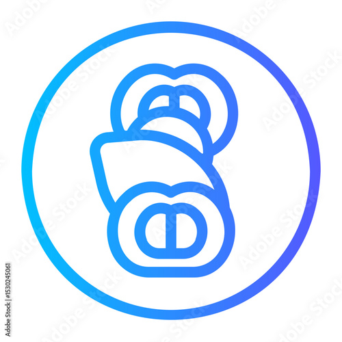 caprese gradient icon