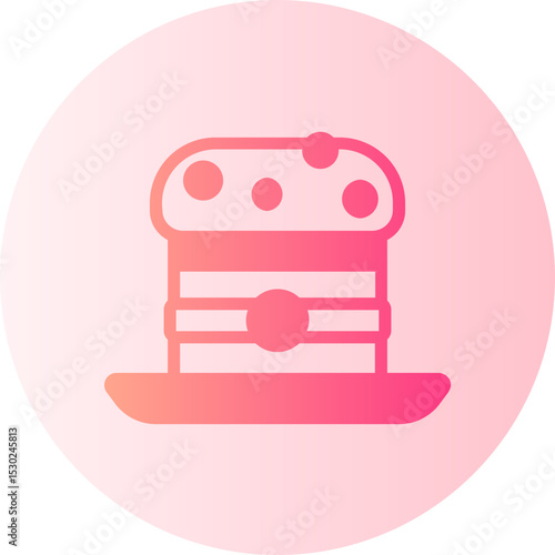 panettone gradient icon