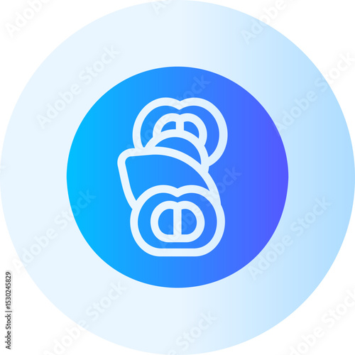 caprese gradient icon