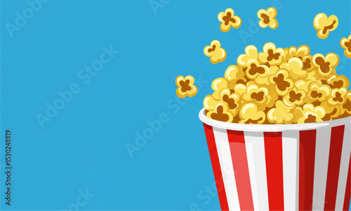popcorn in a bucket