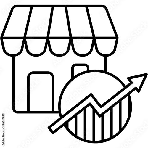 Franchise Growth Icon