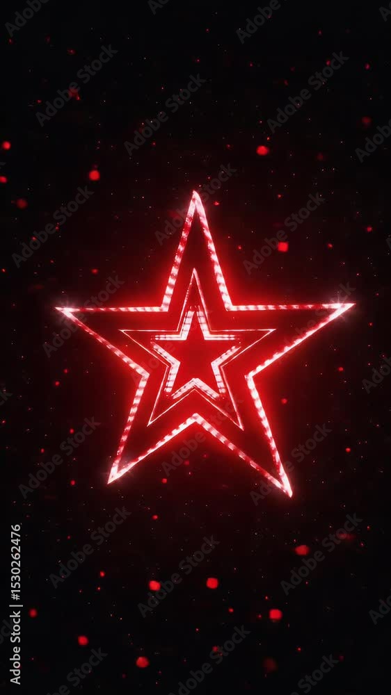 Abstract Background Red Star Light Glitter Space Sparkle Glow Abstract Background Red Star Light Glitter Space Sparkle Glow