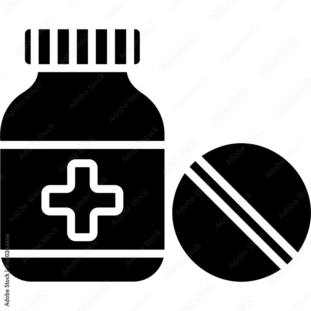 Fototapeta premium Medicine Icon