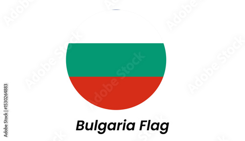 Bulgarian Flag: Circular Design Element, Green-White-Red Free Download Bulgarian Flag: Circular Design Element, Green-White-Red - GFXLoad