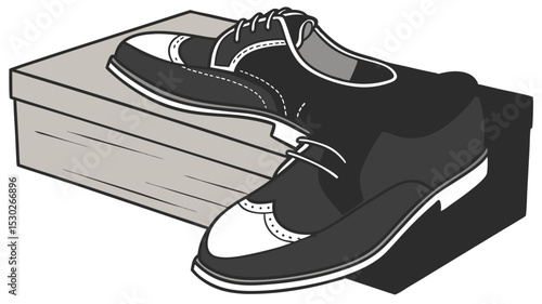 A pair of white athletic sneakers isolated on a white background