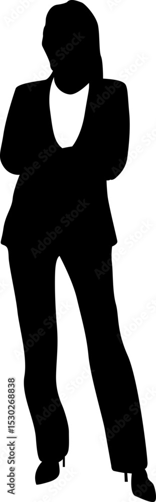Business People Silhouette Element Business People Silhouette Element