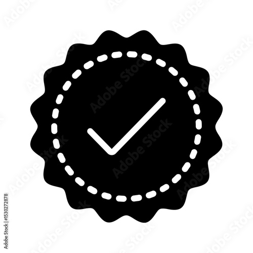 Vector multi color icon for Checkmark