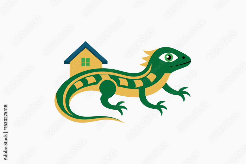 Fototapeta premium House lezard