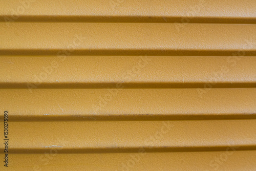 Golden Yellow Striped Metal Surface Texture