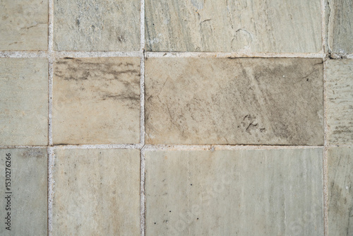 Weathered Stone Tile Wall Texture