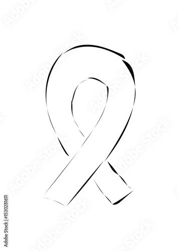 Black Morning ribbon