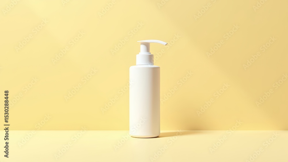 Lotion Pump Bottle Minimal Mockup Lotion Pump Bottle Minimal Mockup