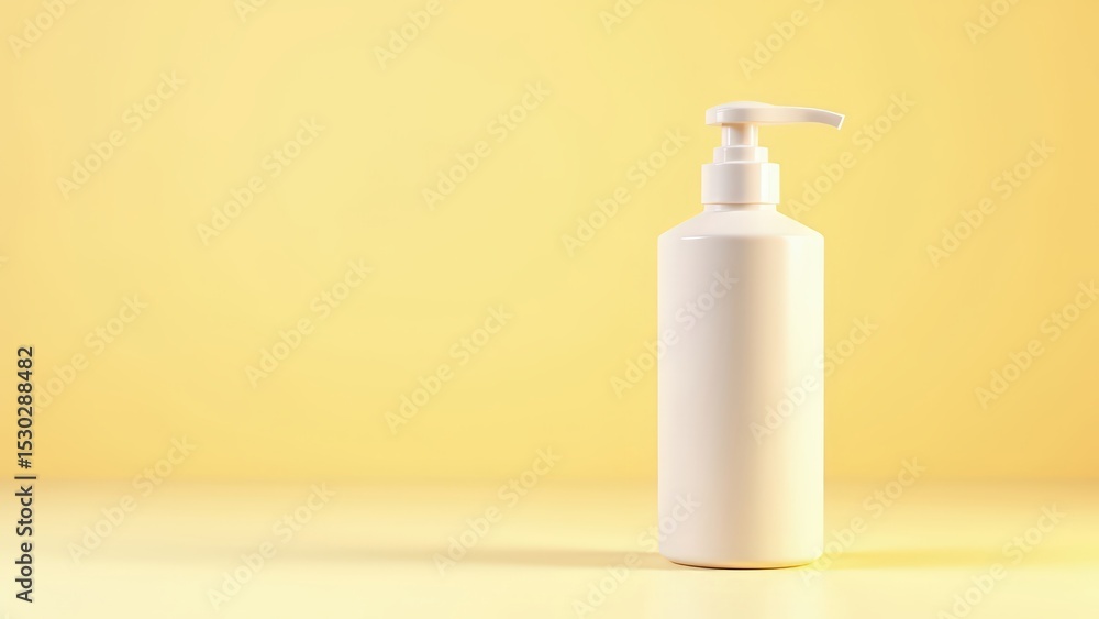 Skincare Bottle Mockup with Copy Space Skincare Bottle Mockup with Copy Space