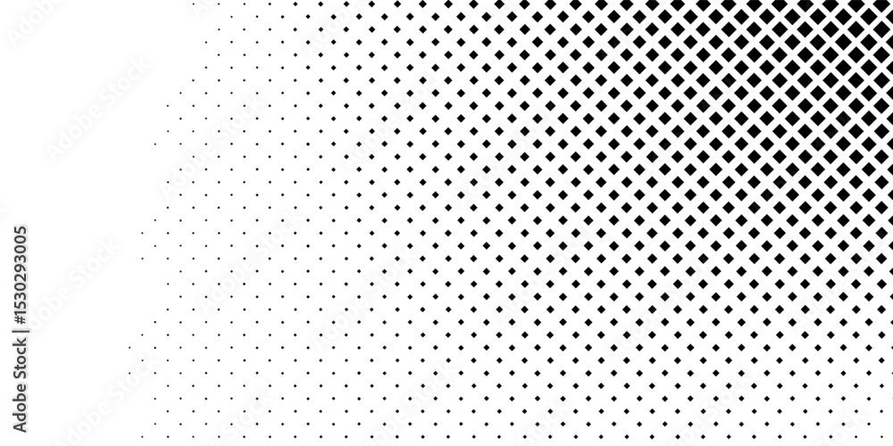 Rectangle dotted halftone gradient texture. Vanishing polka dot background. Repeating dots gradation modern abstract design background Rectangle dotted halftone gradient texture. Vanishing polka dot background. Repeating dots gradation modern abstract design background