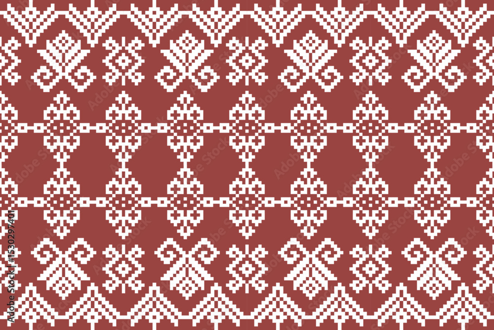 Fototapeta premium seamless knitted pattern