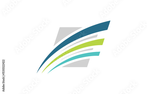 Dynamic Speed Logo with Curved Orange Streaks over Dark Base, Representing Motion, Innovation, Energy, Technology, and Modern Brand Identity