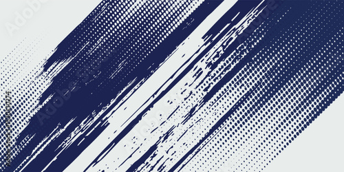Abstract halftone wave dots background. Futuristic twisted grunge pattern, dots, circles. Vector modern optical pop art texture for posters, business  modern grunge