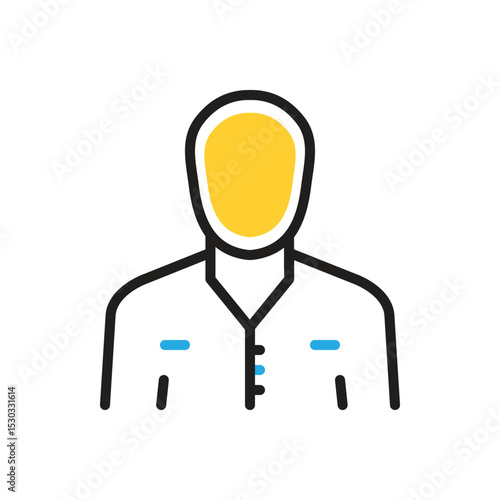 Multi color icon for civilian