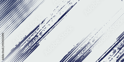 Abstract halftone wave dots background. Futuristic twisted grunge pattern, dots, circles. Vector modern optical pop art texture for posters, business  modern grunge
